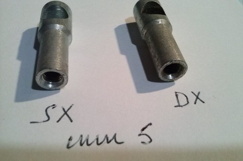 Threaded axle joint - , vintage